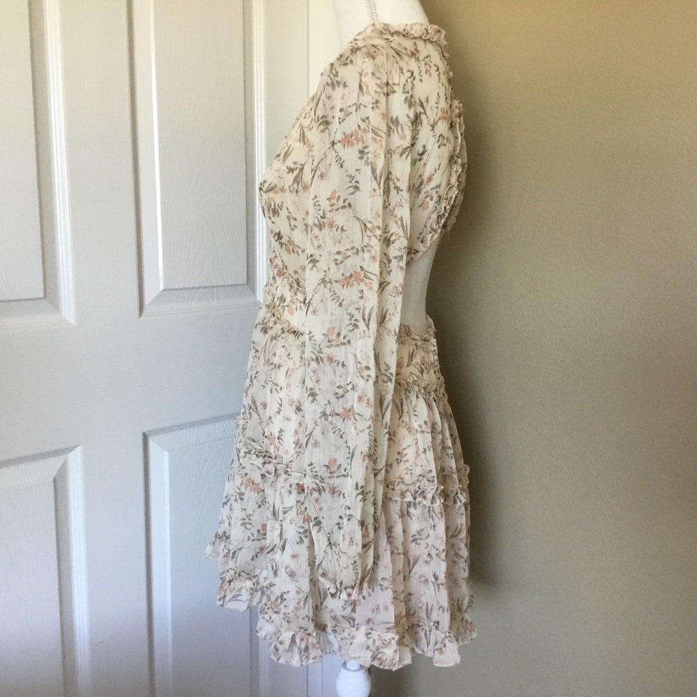 Destiny Calls Floral Ruffle Dress - Picture 8 of 11